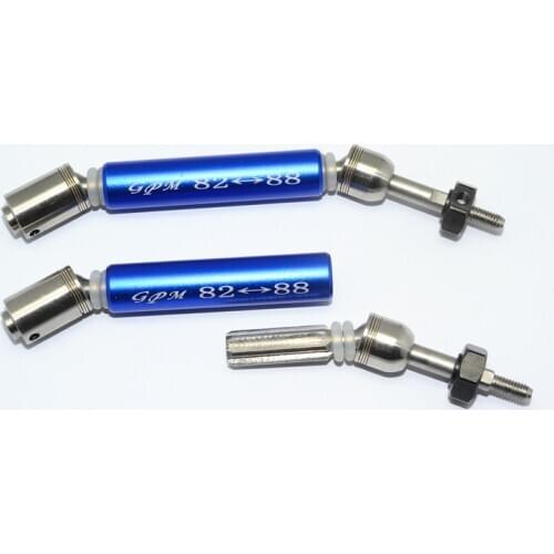 GPM Alloy Stainless Steel Rear CVD Universal Joint for 1/10 Traxxas Slash 4x4 LCG 68086-21 Slash 2WD F-150 58064