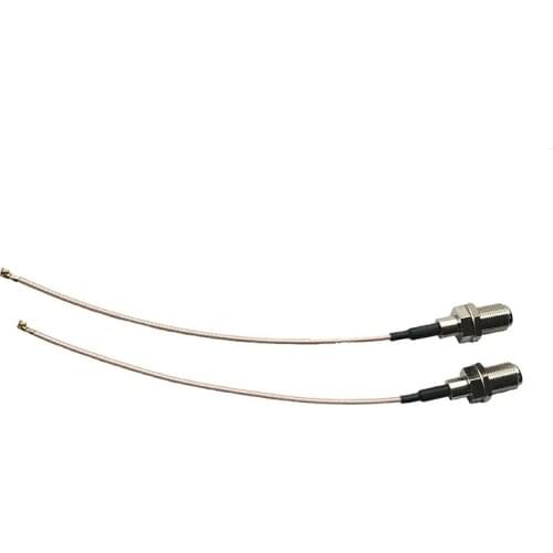 IPEX to F female RF coaxial RF signal test line F-KK IPX to British F female Bridge set-top box jumper IPEX-K/F-J RG178