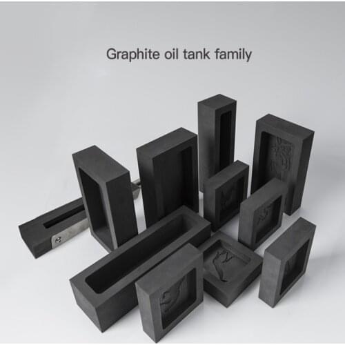 Hot Selling 100G -500G Capcity Optional Casting Crucible Melting Crucible Graphite Crucible Mold for Melting Gold Silver