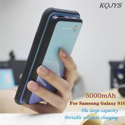 Magnetic Battery Charger Cases For Samsung Galaxy S10 Battery Case Wireless Power Bank Battery Charging Cover For Galaxy S10
