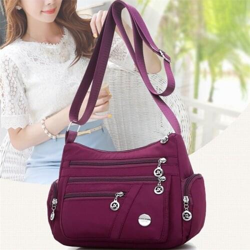 New New Women Bag Nylon Waterproof Messenger Bags For Lady Crossbody Shoulder Bag Casual Handbags High Quality