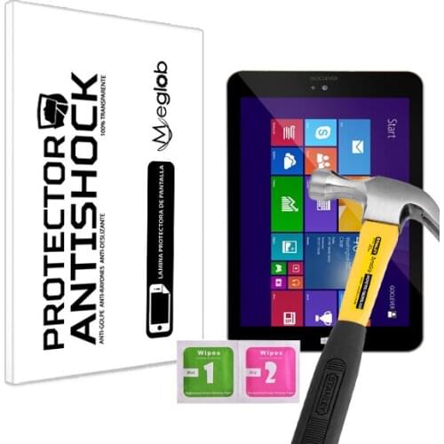 Screen protector Anti-Shock Anti-scratch Anti-Shatter compatible with Tablet Goclever Insignia 800 Win