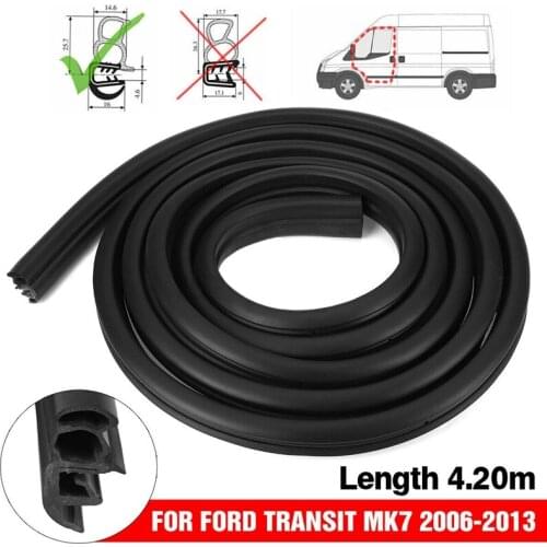 Front RH / LH Sliding Door Weatherstrip Rubber Seal for Ford Transit MK7 2006-2013