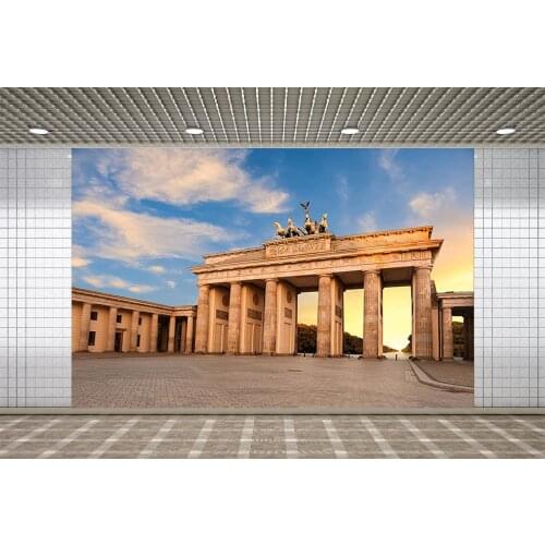 Lyavshi Luxury European Gate Photography Backdrops Customized Photo Backgrounds Children Baby Portrait Photoshoot Photo Studio