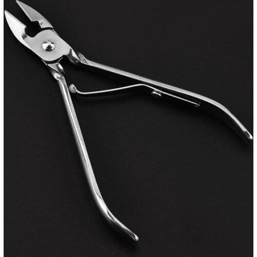 Nail Cuticle Nipper Stainless Steel Ingrown Toe Nail Correction Dead Skin Dirt Remover Durable Pro Nail Care Manicure Tool