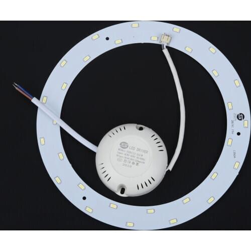12W 18W 24W LED Panel Light SMD 5730 Module Lamp Energy Saving 220V LED Round Ceiling Lamp Board Light Indoor Wall Lamp Lighting
