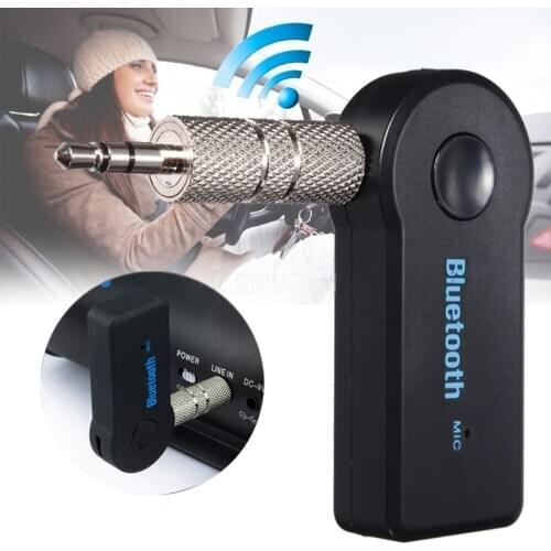 High Quality 50 PCS/lot Portable bluetooth car receiver 12v 3.0 Bluetooth Music Audio Stereo Adapter Receiver Speaker MP3