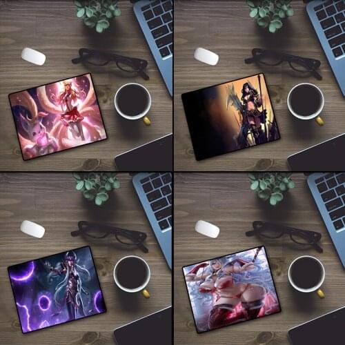 XGZ Anime King Mouse Pad Rubber Anti-skid Rectangular Notebook Computer 22x18cm Gamer Desk maus indie