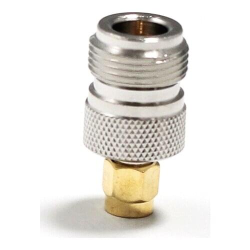 10pcs N female jack switch RP SMA male plug RF Coax Adapter convertor Straight Nickelplated NEW wholesale