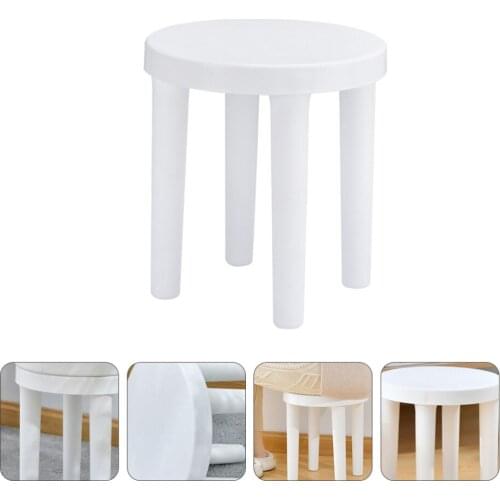 1pc Low Stool Small Low Stool Living Room Bathroom Anti-skid Stool
