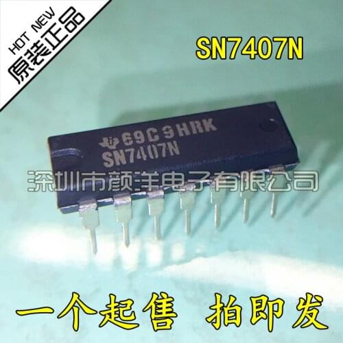 100% New&original In Stock SN7407N DIP-14