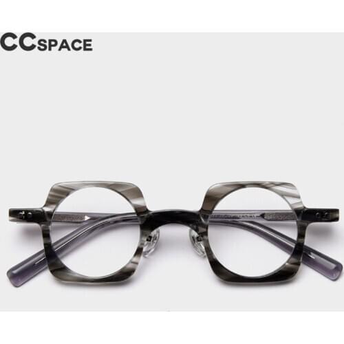 49826 Retro Punk Acetate Optical Glasses Frames Men Women Fashion Computer Eyeglasses