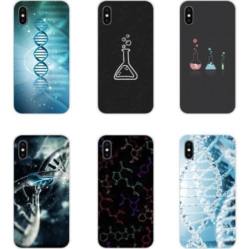 Accessories Phone Cases Covers Biology Chemistry DNA For Samsung Galaxy S2 S3 S4 S5 Mini S6 S7 Edge S8 S9 S10E Lite Plus