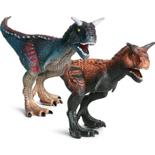 Big Size Simulation Carnotaurus Model Jurassic Dinosaur Series Action Figure PVC Model Toys For Boy Kids Birthday Gift