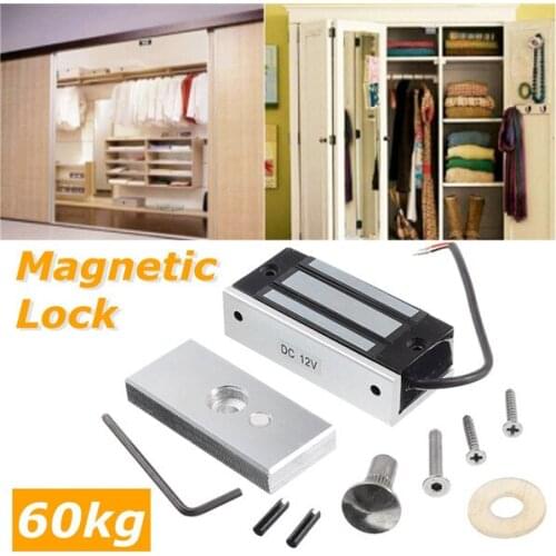 DC 12V 60kg Visible Installation Door Cabinet Magnetic Lock Access Control System