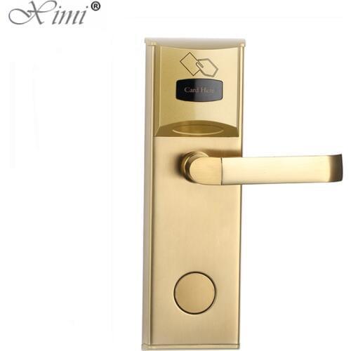 Good Quality Hot Sale Smart RFID Card Hotel Door Lock Electric Hotel Lock System With Free Software