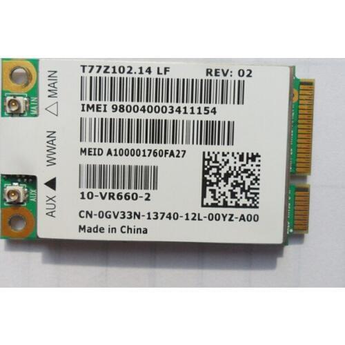 JINYUSHI For 5620 DW5620 GOBI2000 3G 100% Original WCDMA HSDPA/HSPA+ Module Free Shipping For E6500 E6510 E4300 and so on
