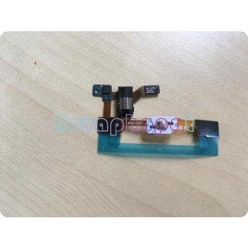 Novaphopat For Samsung J5 J500 J500F J5008 home button Flex Cable Audio Jack Replacement Return