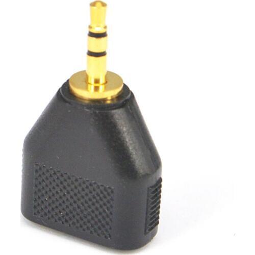 New 3.5mm Male to 2/Dual 3.5mm Female Stereo Y Adapter Connector
