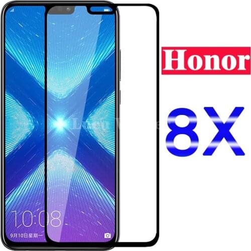 Original Protective Glass For Huawei Honor 8x Screen Protector Case On Huawey honer Honor8x 8 X X8 Tempered Glas full cover film
