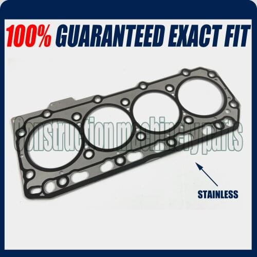 Cylinder Head Gasket For Yanmar 4TNE82 Excavator Tractor Engine Repair Parts