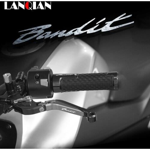 Motorcycle Brake Clutch Levers & Handlebar Handle Bar Grips For Suzuki GSF1200 BANDIT 01-06 GSF 1250 GSF 600 650 S BANDIT 07-15