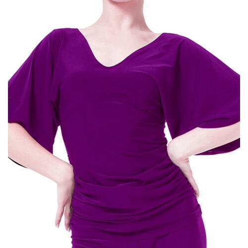 2018 Hot Selling Sexy Women Ballroom Latin Dance Tops Cha Cha Samba Waltz Tango Dancing Wear Accept Customize Size