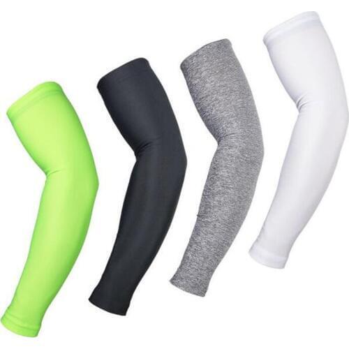 Cycling Mountain Bike MTB Running Outdoor Sport Bicycle Arm Covers Gloves UV Protection Men Cycling Arm Sleeves Gloves G077