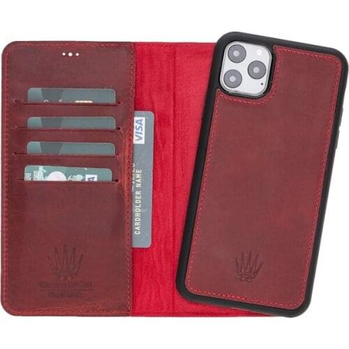 MAGIC WALLET IPHONE 11 PRO MAX BURGUNDY WALLET + SHEATH 411461624