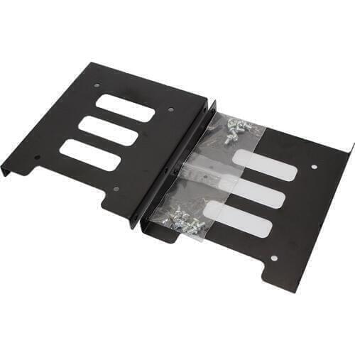 250pcs 2.5" to 3.5" SSD HDD Metal Adapter Mounting Bracket Hard Drive Holder for PC