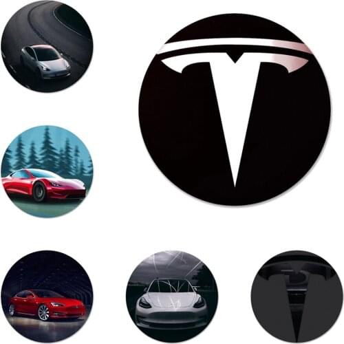 58mm American electric car Tesla Refrigerator Magnet Bottle Opener Beer Coke Sue Bottle Opener