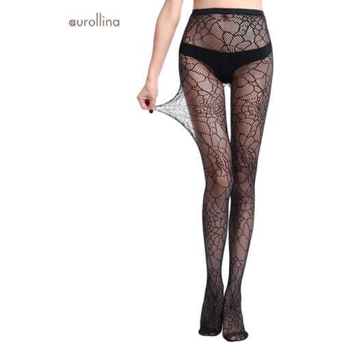 Женские черные колготки Aurollina China At AliExpress