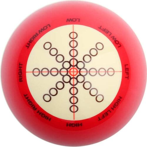 Billiard Cue Ball Durable Resin Billiard Practice Training Pool Cue Ball Snooker Training Balls Cueball 57mm Table Ball