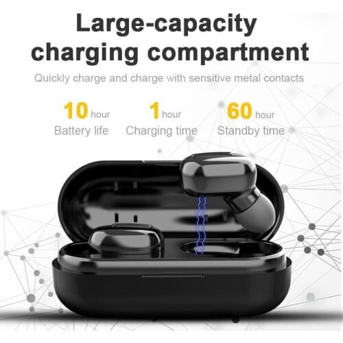 L13 TWS Bluetooth Headphones Wireless Waterproof Sports Earbuds Music Earphones No need to manually pair Quality sound