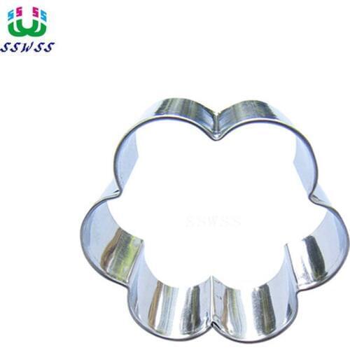 5.5 CM Cake Cookie Biscuit Baking Molds,Rare Six Petal Plum Shape Cake Decorating Fondant Cutters Tools,Direct Selling