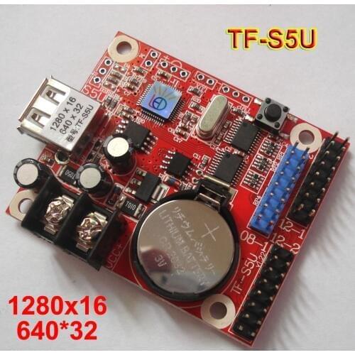 Mini-card TF-SU P10 LED display control card,small USB flash driver controller, P10 LED module control card
