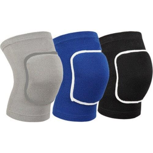 Elbow&Knee Pads Knitted Thick Sport and Fitness Sponge Basketball Volleyball Crash Support Brace Pad Elbow Brace Protective Gear