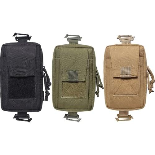Belt Utility Pouch Tactical Belt Bag Shoulder Hanging Accessories Edc Holding Mobile Phone Cross Slung Molle Combination