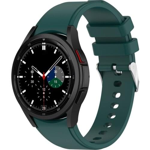 Simple Watch Strap anti-sweat Watchband Stainless Steel Buckle Watch Strap for Samsung Galaxy Watch4 Classic