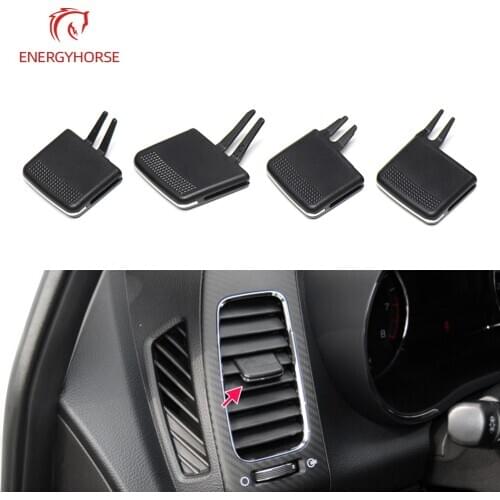 Air conditioning vent toggle piece outlet card clip wind direction plectrum knob For Kia K3 2011-2018