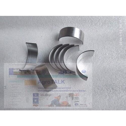 Set of connecting rod bearings for Shanghai tractor SNH654 with engine 4100A, part number