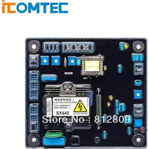 2018 new type SX440 avr for generator voltage regulator 3 phase high quality