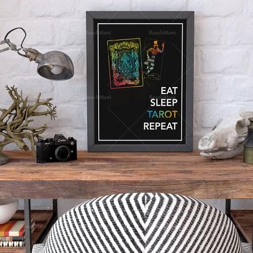 Tarot Printing, Tarot Reader, Tarot Love, Tarot Card Printing Wall Art Tarot Gift Decoration Poster