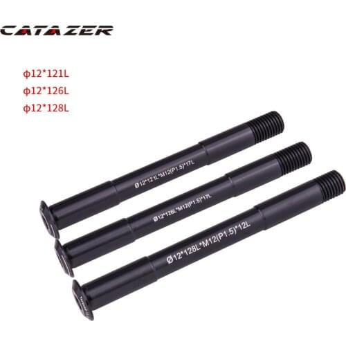Bicycle Quick Release Thru Axle Skewers MTB Boost Road Disc Brake Fat Bike 122/138/148/160/167/173/183mm*M15x1.5 M12x1.5 M12x1.0