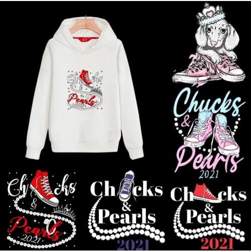 Iron On Patches Fashion Shoe Thermo Transfer For Clothes Stickers On Clothing Heat Transfer Vinyl Transfer Applique Washable