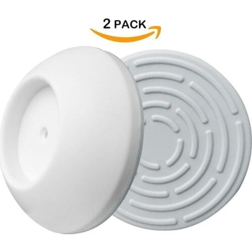 2pcs Drill-Free Mounting Safety Gates Wall Bumper Guards Baby Door Gate Pet Door Stair Wall Protection Cups Pads Protector 2021