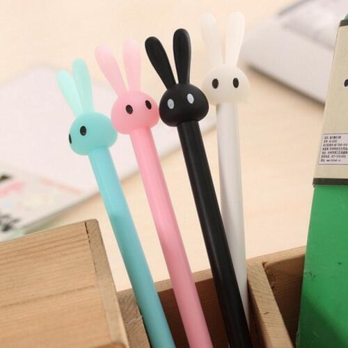 Ayron 1 pcs Cute Bunny Jaw Kawaii Shape Ballpoint Pen Student Stationery Gel Pen School & office Supplies