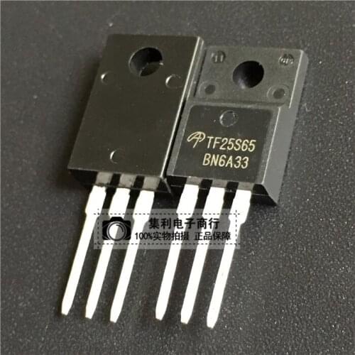 10pcs/lot AOTF25S65 TF25S65 TO-220F