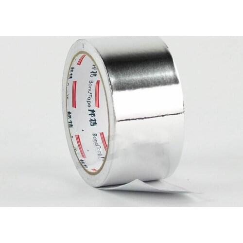 20m*48mm Roll Aluminum Foil Shielding Adhesive Duct Tape Insulation Duct Repair