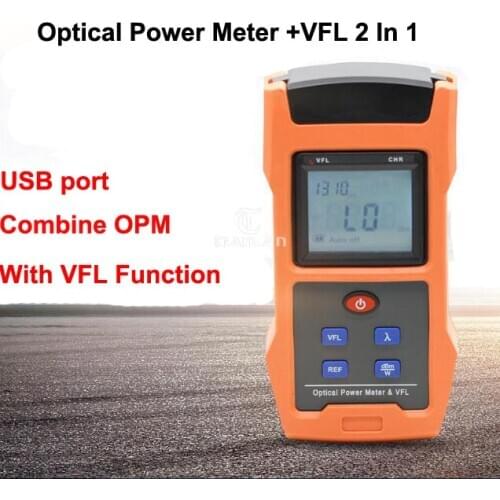 2017 New Arrival Optical Multi-Meter Optic Power Peter 5KM Visual Fault Locator With Li Battery